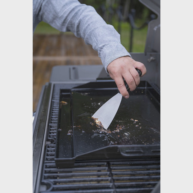 Universal-Grillplatte 55x36cm, emaillierter Stahl für Gasgrills