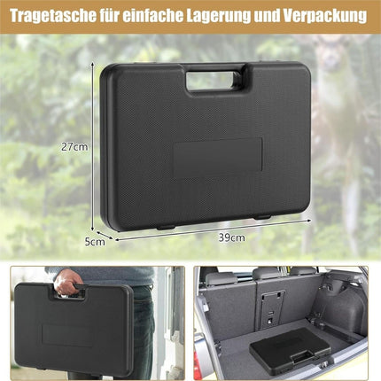 Universal-Waffenreinigungsset – Messingstäbe, Bürsten, Tragekoffer