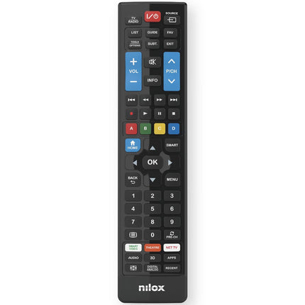 Universal-Fernbedienung für TV – 5-in-1, kompatibel mit gängigen Marken