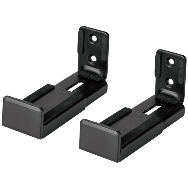 Univerzální nástěnný držák na soundbar, 90-154mm, černá