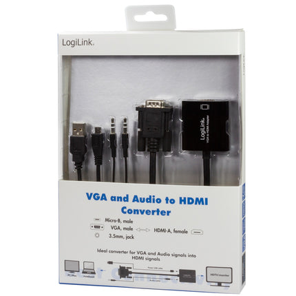 VGA + USB Audio -> HDMI