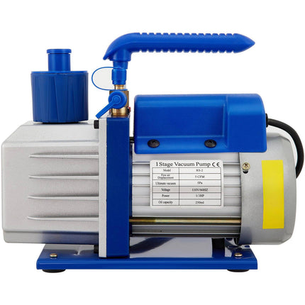 Vacuum Chamber Kit, 5 Gallon, 5 CFM 1/3 HP Pump