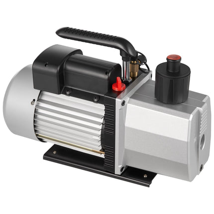 Vacuum Pump, 8 CFM Two-Stage Rotary Vane, 3/4 HP