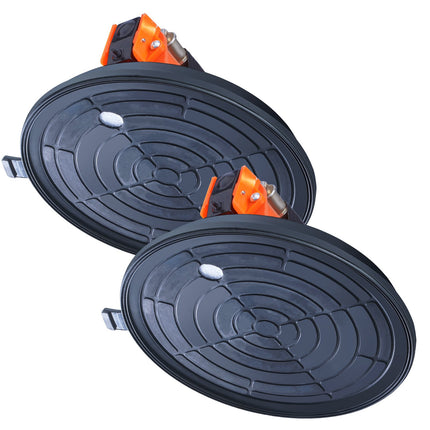 Vacuum Suction Cup Lifter, 8-Inch 2-Pack with Case