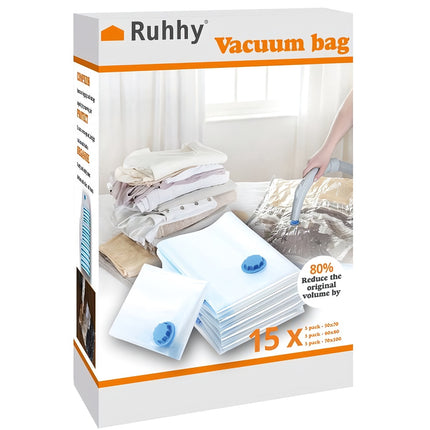 Lot de 15 sacs sous vide. Ruhhy 22129 