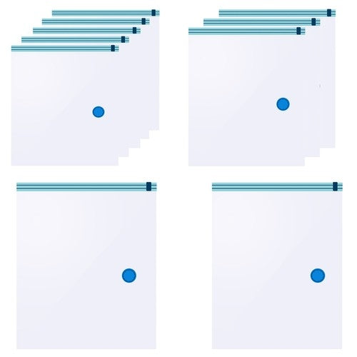 Vacuum bag - various sizes - set of 10