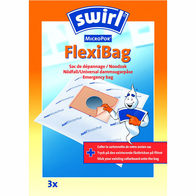 Staubsaugerbeutel SOS Flexibag 3 Stück X 3 Stück DFP