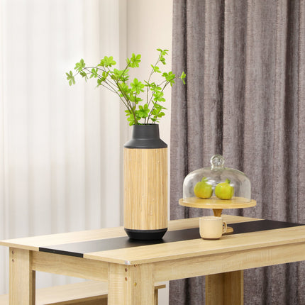 Blumenvase aus Metall, rutschfest, Landhausstil, 42 cm