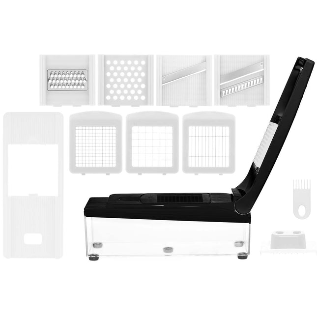Vegetable Chopper – Manual, Easy-Clean, Multi-Blade