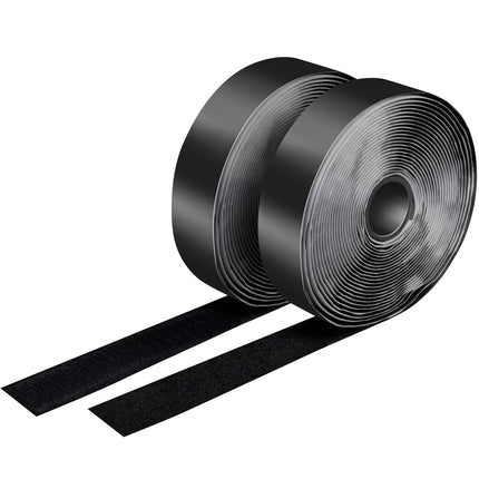 Klettverschluss doppelseitig 25mm 5 Meter Schwarz