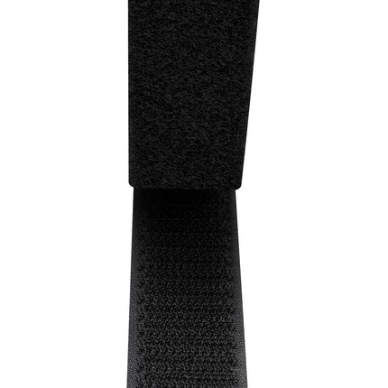 Klettverschluss doppelseitig 25mm 5 Meter Schwarz