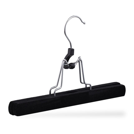 Velvet Trouser Hanger Set of 5