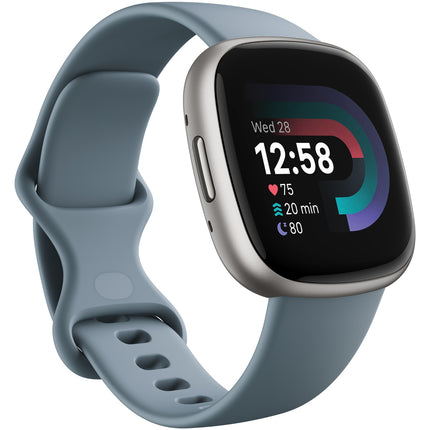 Versa 4, Wasserfallblau/Platin