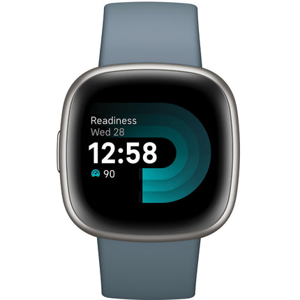 Versa 4, Wasserfallblau/Platin