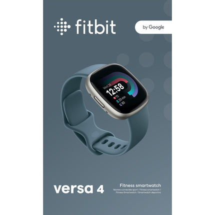Versa 4, Wasserfallblau/Platin