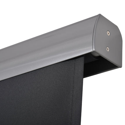 Balcony Awning Wind & Privacy Screen, Hand Crank, 160x250Cm