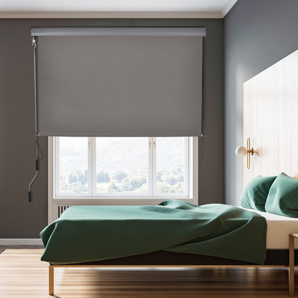 Balcony Awning Screen - Wind Protection & Privacy, Grey, 140x250 cm