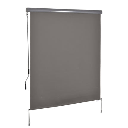 Balcony Awning Wind & Privacy Screen, Grey, 160x250cm