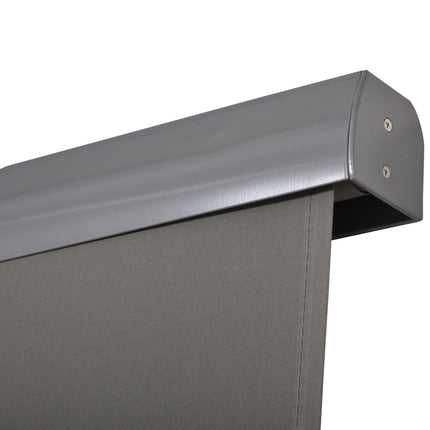 Balcony Awning Wind & Privacy Screen, Grey, 160x250cm