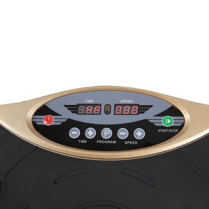 Vibrating Platform, Gold – Fitness Exercise Machine