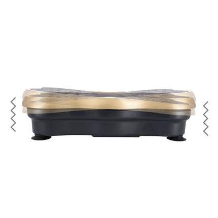 Vibrating Platform, Gold – Fitness Exercise Machine
