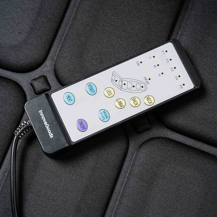 Vibrationsmassage-Matratze mit Wärme, 10 Motoren, Fernbedienung