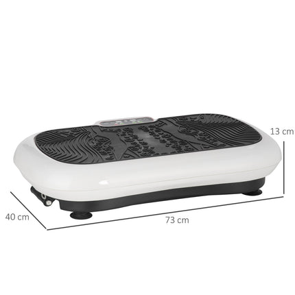 Vibrationsplatte mit Band – 200 W, 99 Stufen, bis 120 kg