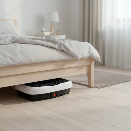 Vibration Platform with Resistance Bands, Bluetooth, 5 Programs
