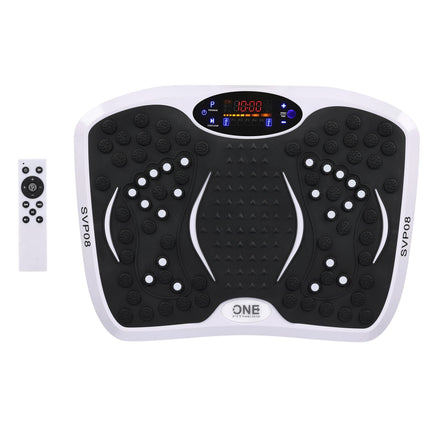 Vibration Platform with Resistance Bands, Bluetooth, 5 Programs