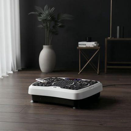 Vibration Platform with Resistance Bands, Bluetooth, 5 Programs