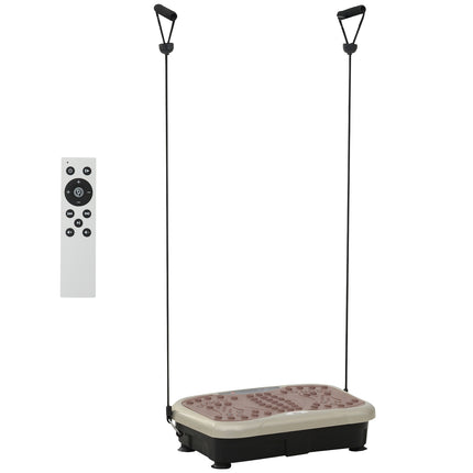 Vibrationsplatte Fitnesstrainer mit LED-Display und Band