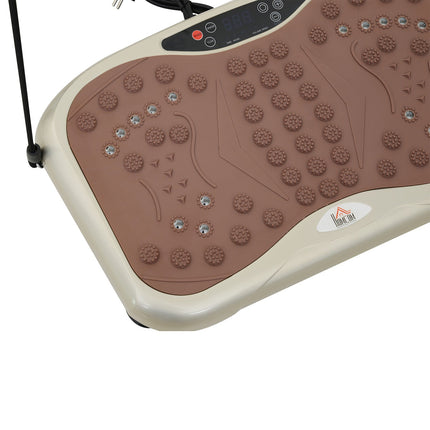 Vibrationsplatte Fitnesstrainer mit LED-Display und Band