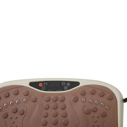 Vibrationsplatte Fitnesstrainer mit LED-Display und Band