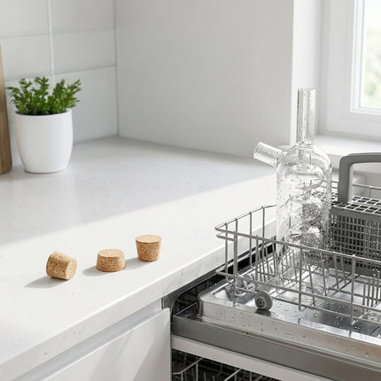 Essig- und Ölspender-Set, 2-in-1 Borosilikatglas