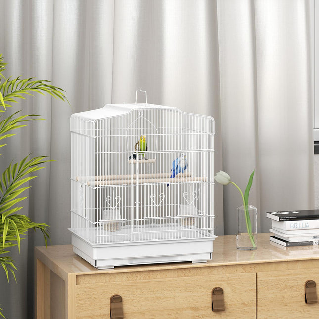 Vintage Bird Cage for Small Birds, 46.5 x 36 x 59 cm