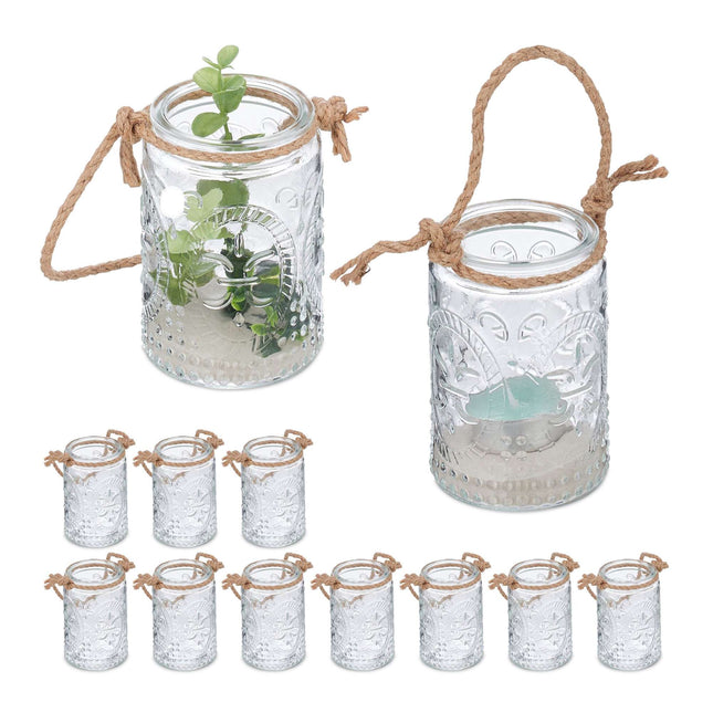 Vintage Laterne, 12er Set