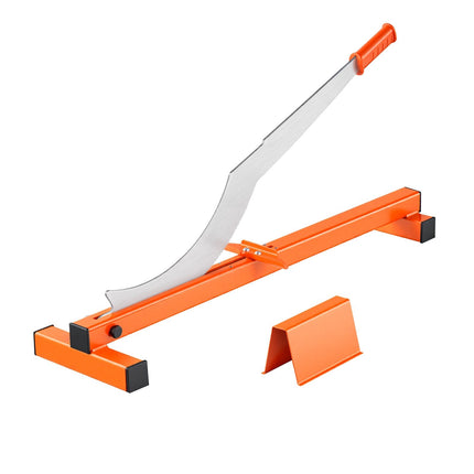 Vinyl Floor Cutter, 12 In Cut, 10 mm Thick, Angle Guide