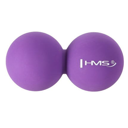 Violetter Doppel-Massageball – Lindert Muskelverspannungen