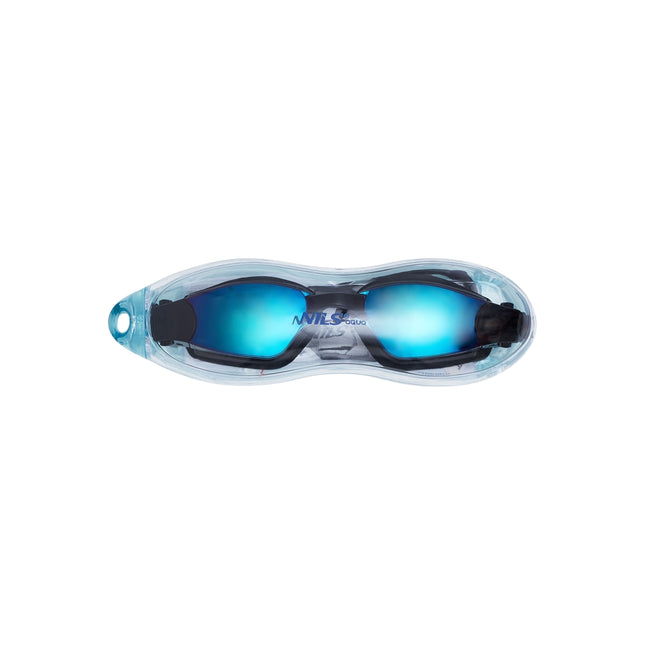 Violette Renn-Schwimmbrille – Antibeschlag, UV-Schutz