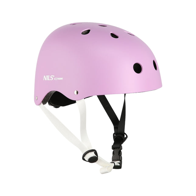 Helm Violett XS, Größe 48-52cm