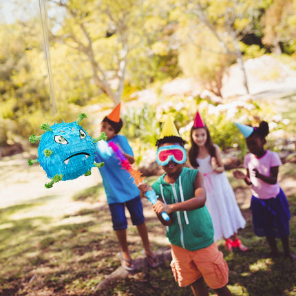 Virus-Shaped Pinata for Kids' Party Fun