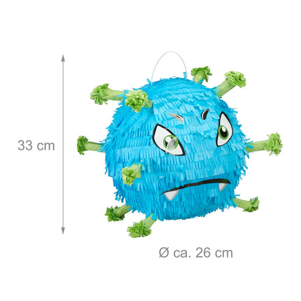 Virus-Shaped Pinata for Kids' Party Fun