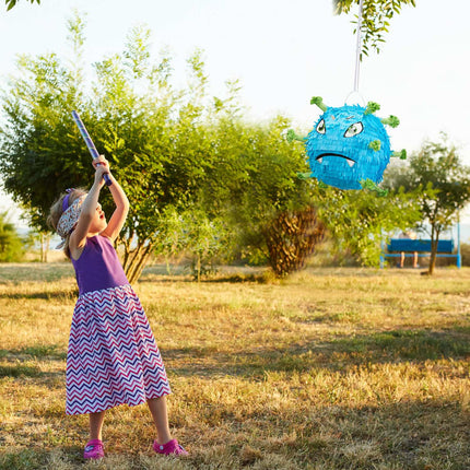 Virus-Shaped Pinata for Kids' Party Fun