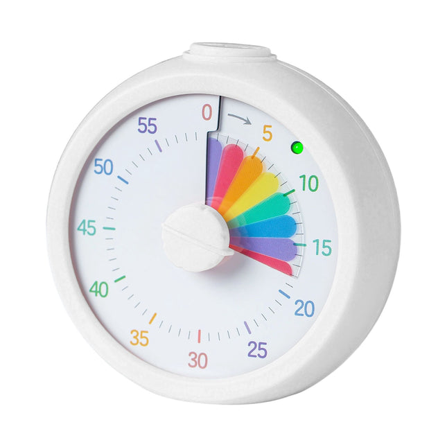 Visueller Regenbogen-Timer für Kinder und Erwachsene, 60 Minuten