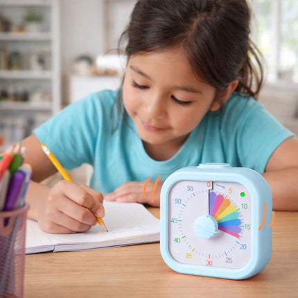 Visual Timer for Kids and Adults, 60-Minute Countdown
