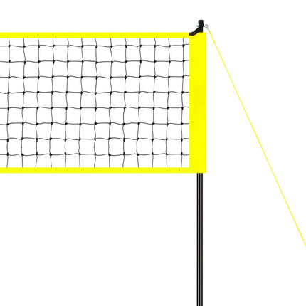Volleyball Net System, Adjustable Height, Steel Poles