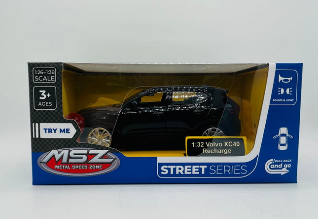 Volvo XC40 Recharge Modellauto aus Metalldruckguss, Maßstab 1:32