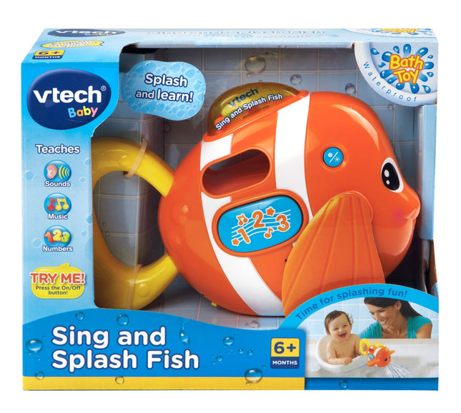Vtech hračka do vany Sing And Splash Fish (v angličtině)