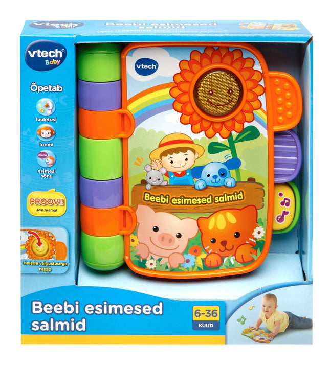 Vtech interaktivní hračka Babys First Storytime Rhymes (v estonštině)