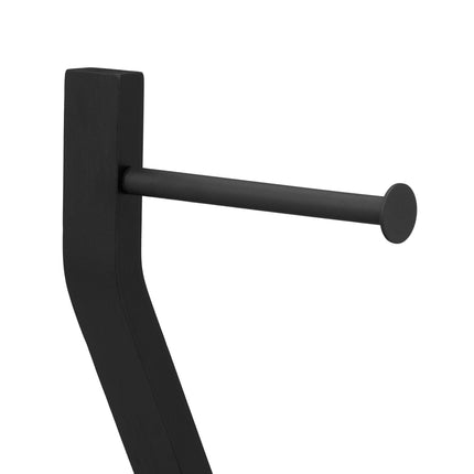 Chaise de WC noire
